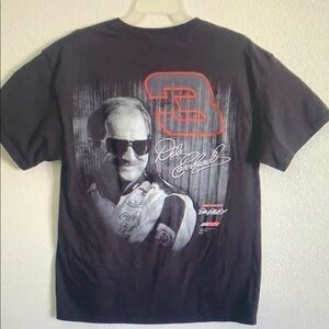 Nascar Black Graphic Tee with Red Accents